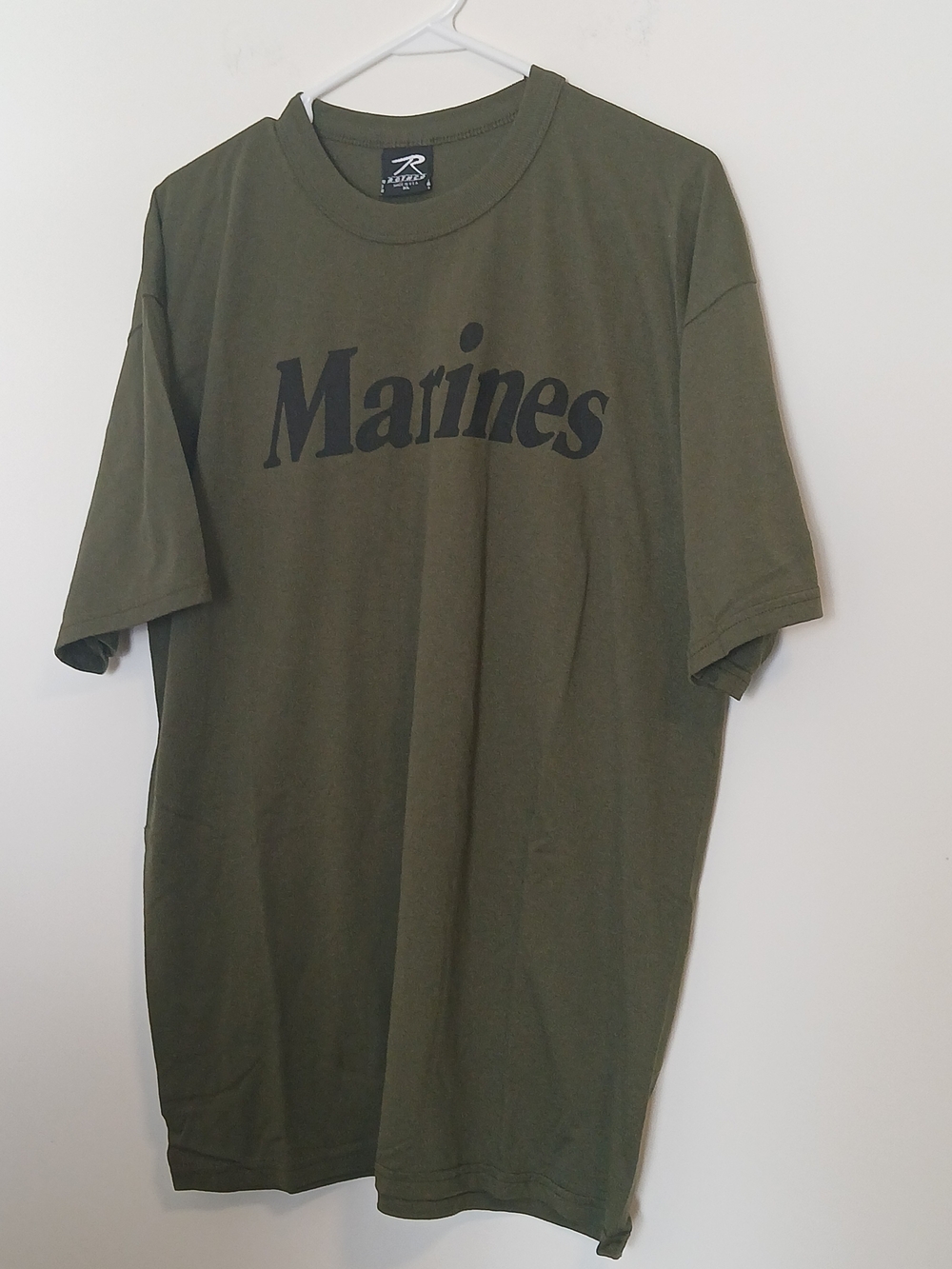 Rothco Olive Green Marines Graphic Workout Tee